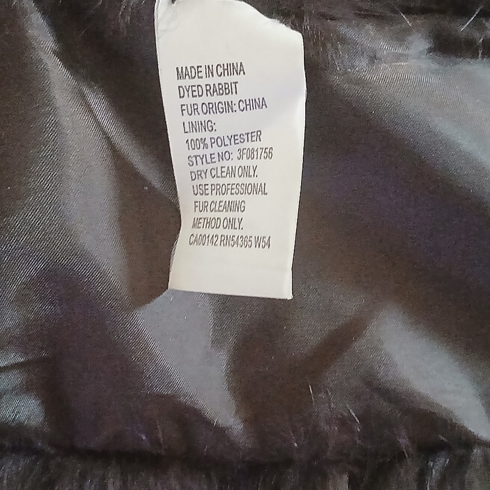 Women's Authentic Rabbit Fur Scarf *See Description* - Picture 4 of 4